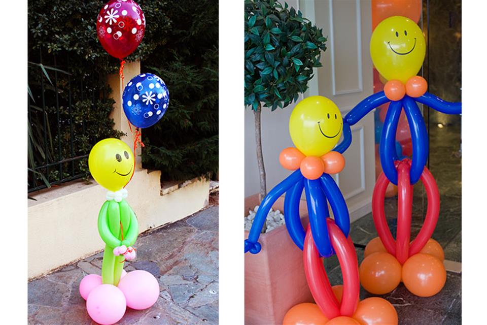 Μπαλόνια ανθρωπάκια από Triki Fun