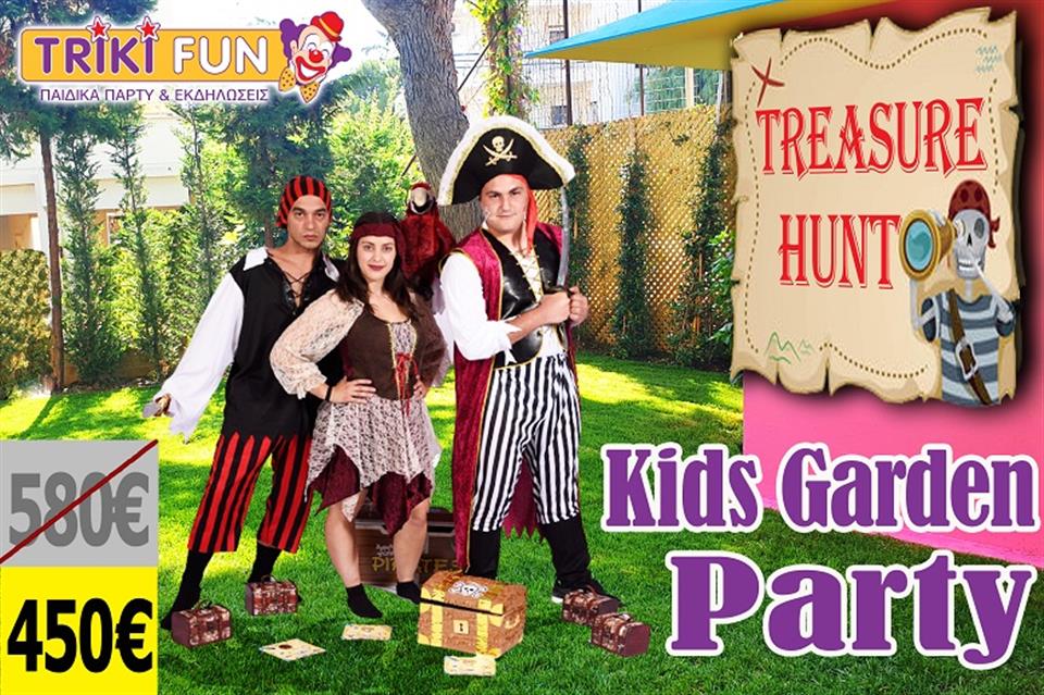 Kids Garden Party Treasure Hunt by Triki Fun