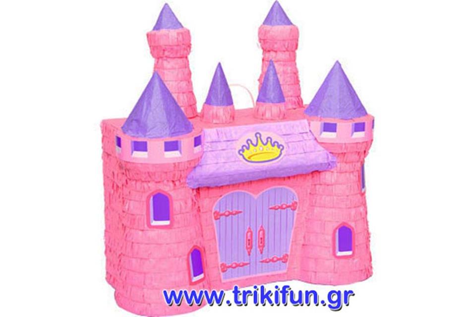 Pink Castle Piniata Triki Fun