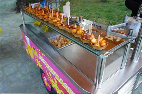 Loukoumades cart