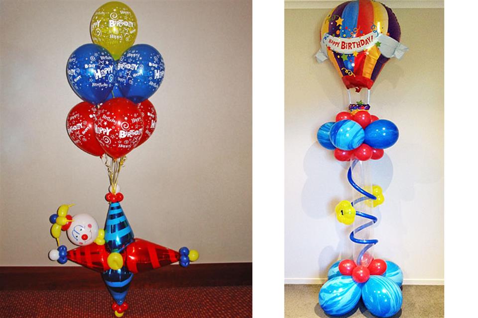 Birthday Balloon Bouquets by Triki Fun