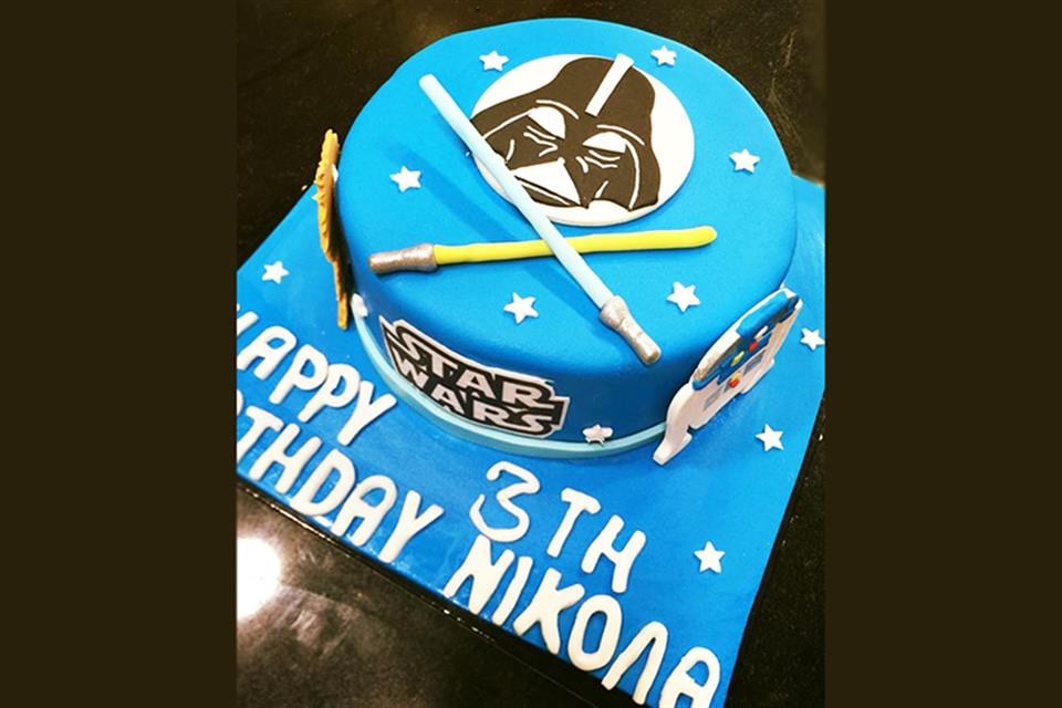 Birthdaycake Starwars Triki Fun