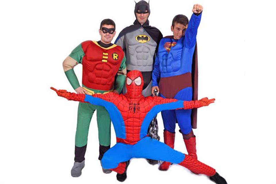 Super Heroes Vaftisi Triki Fun